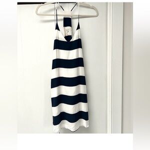 Navy & white nautical dress.